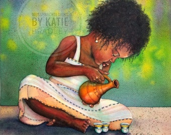 NEW Little Habesha Coffee Ceremony - print