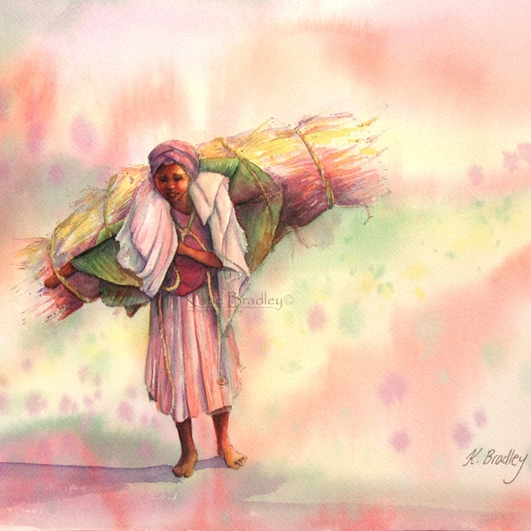 Ethiopian Fuel Carrier art print