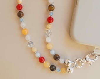 Color Pop Phone Charm Strap: Universal Wrist Lanyard