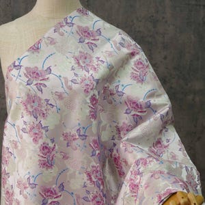 Peony Kylin qilin embossed brocade jacquard designer fabric , sold by meter