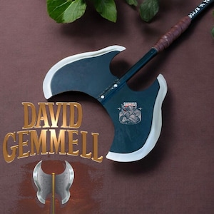 Snaga Prop of Druss Replica Handmade Fantasy Snaga Prop | Wrapped Handle David Gemmell Inspired Cosplay Gift Home Living Wall Decor