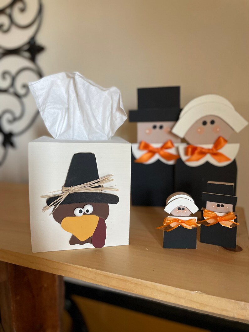 Thanksgiving Turkey tissue box image 1