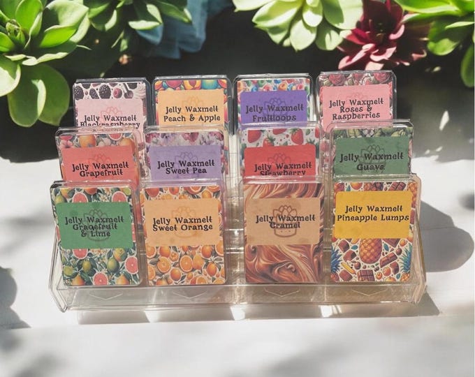 Strong Scented Jelly Wax Melts | Mess-Free Gel Wax Melt for Burner | Easy Clean Home Fragrance