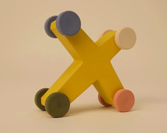 Toyto Cross Vehicle wooden toy car