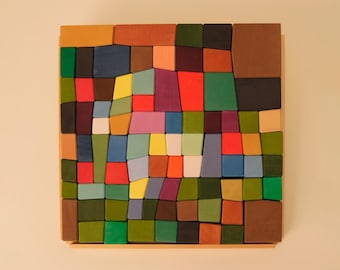 Toyto Oddy Cubes 1 wooden puzzle big