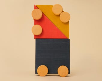 Toyto Trio Vehicle wooden toy cars