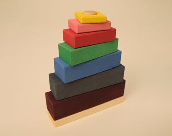 Toyto Blocks Stacking Tower wooden toy