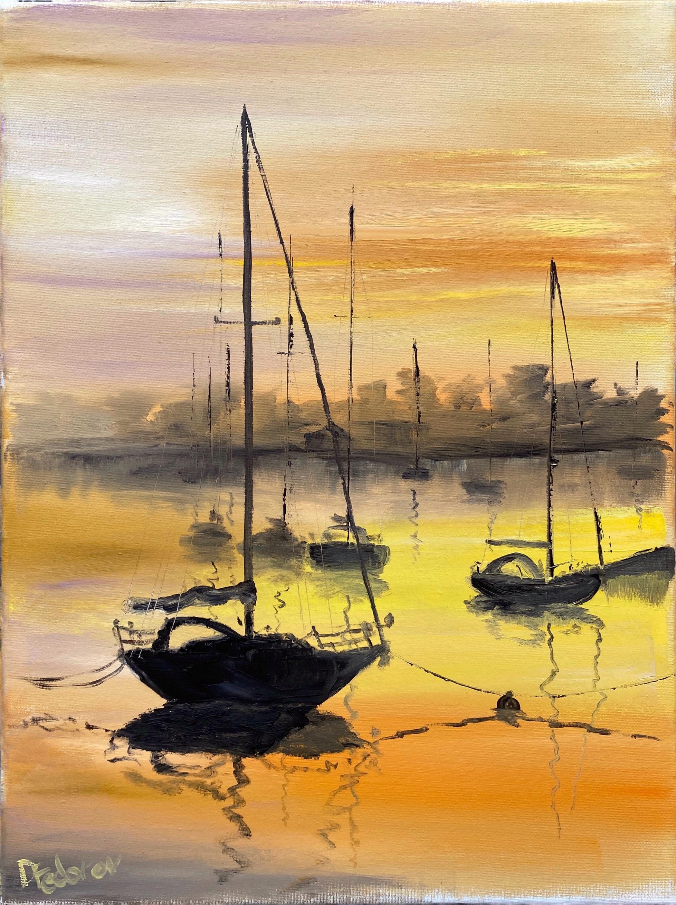 絵画「湘南の午後」P8 油絵 絵画「湘南の午後」P8 油絵 - メルカリ