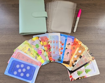 A6 Budget Binder Annual saving Bundle, Cashstuffing Bundle