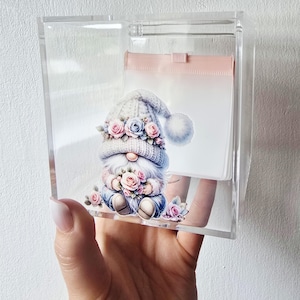 Acrylic Clear Mini Challenges Box - Gonk Edition with Mini wallets