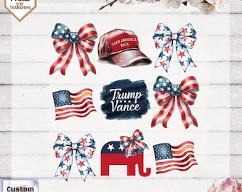 Take America Back Ready To Press, Trump President 2024 Dtf Transfers, President Donald Trump Heat Press