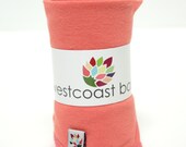 Coral Bamboo Jersey Washcloths 6pk