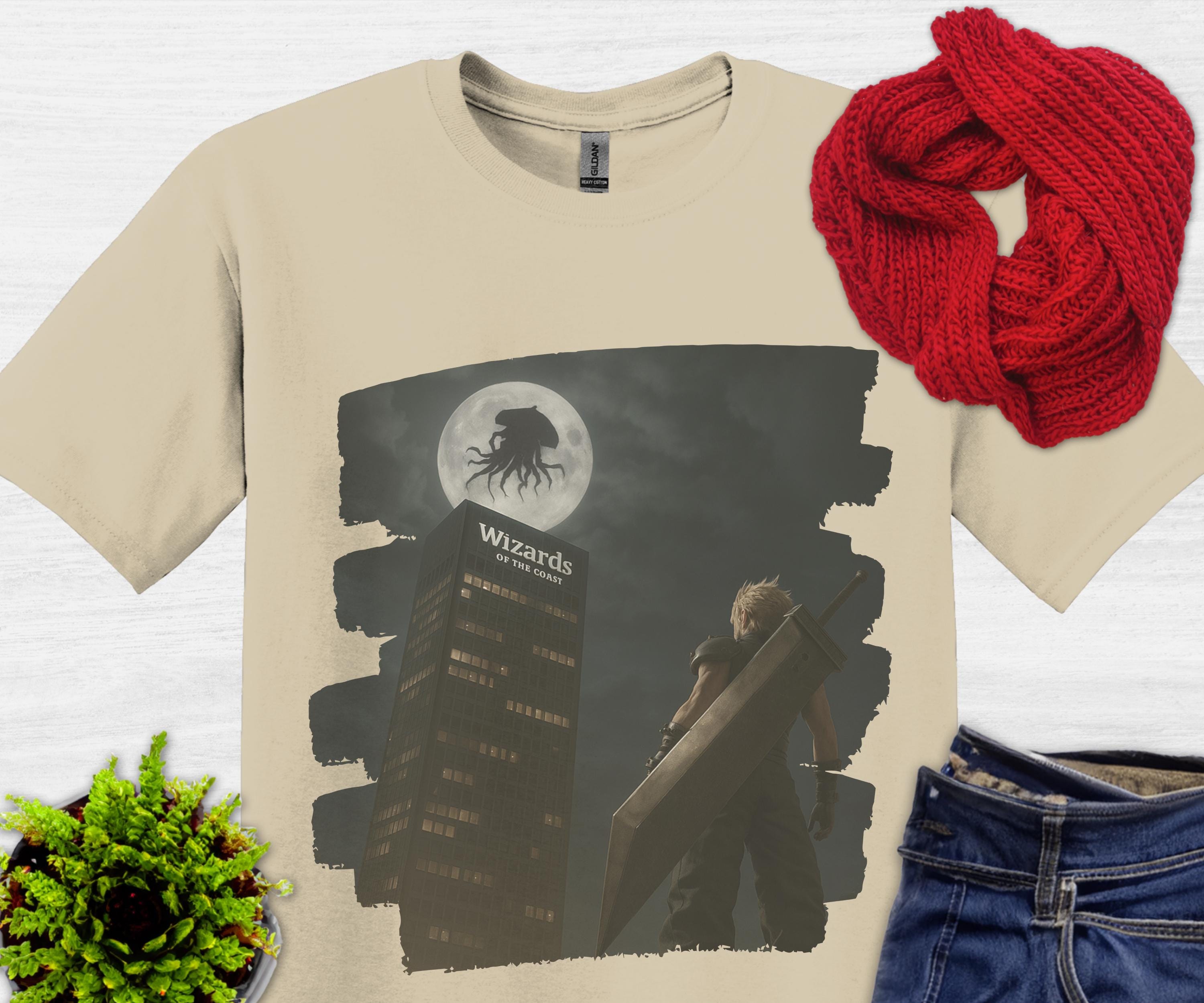 Gamer T-shirt, Magic the Gathering Tee, Final Fantasy Shirt, MTG 