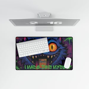 Derpy Kpop Tiger Graffiti style playmat for MTG players of TCG Tournament playmat Kpop Demon Hunters gift image 6