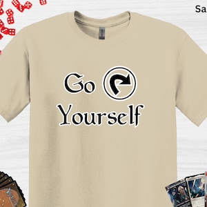 Funny Magic the Gathering Shirt MTG Players FNM Tee TCG Gift Go Tap Yourself Tee, Unisex Softstyle T-Shirt Gamer Fashion Commander Shirt