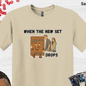 Funny MTG Meme Unisex Softstyle T-Shirt, Gift for Him, Magic the Gathering Shirt, Gamer Tee, Geeky Present, Card Game Player Top