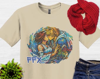 Yuna FF10 X Premium Unisex T-shirt (vectorized Design) - Etsy