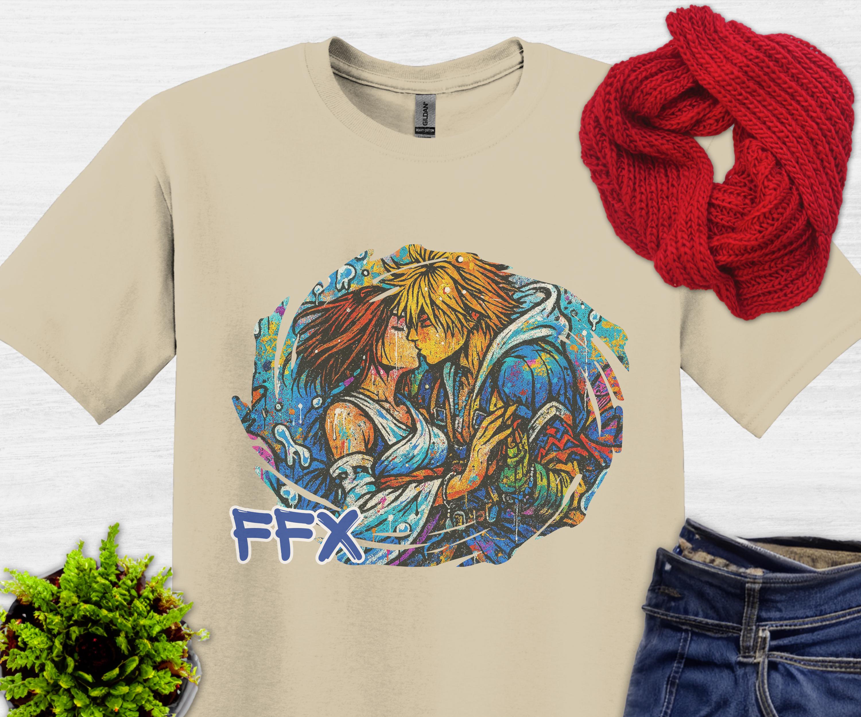 ファイナルファンタジーX ユニセックス ソフトスタイルTシャツ