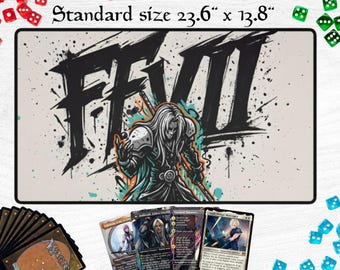 Sephiroth TCG Playmat: Final Fantasy Villain Gaming Mat With Zones - Etsy