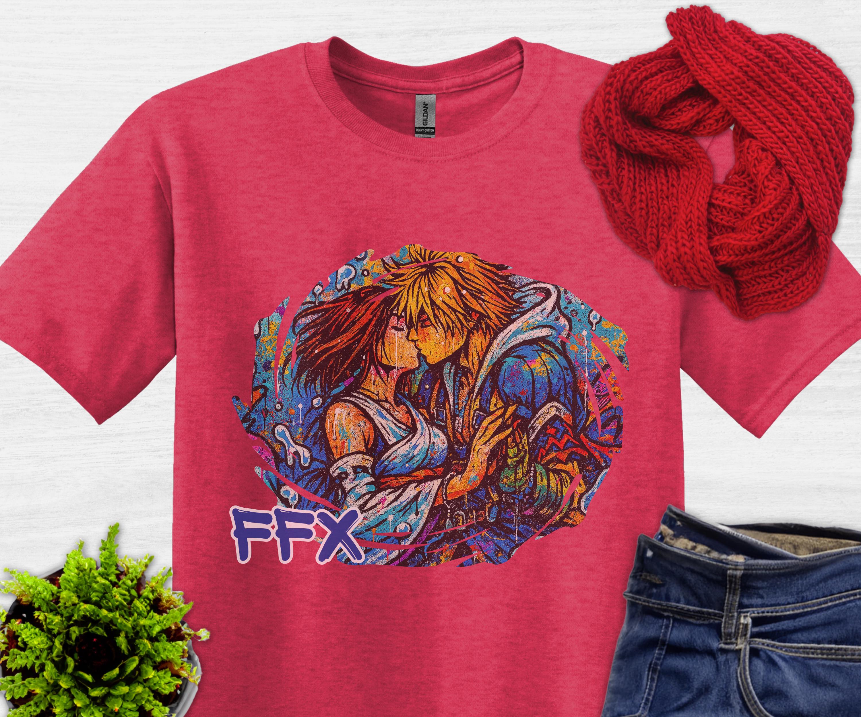 ファイナルファンタジーX ユニセックス ソフトスタイルTシャツ