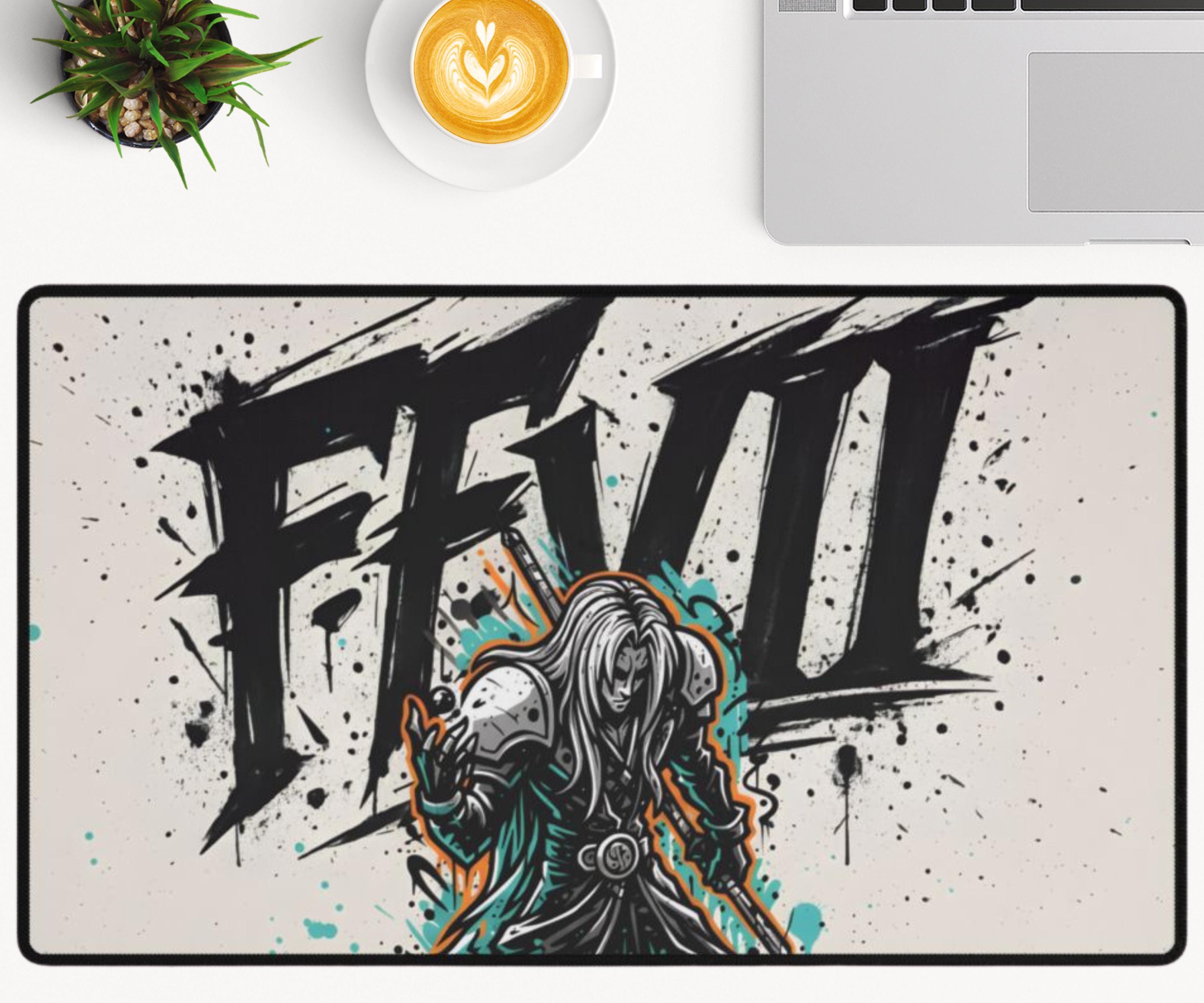 Sephiroth TCG Playmat, Final Fantasy VII Desk Mat, Magic the