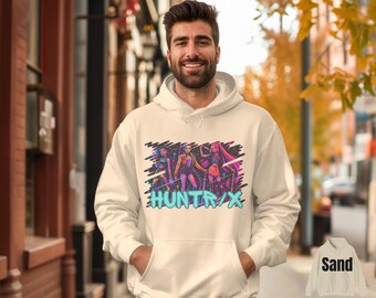Uniseks sweater van joggingstof met print - BIEGE - Kiabi - 15.00