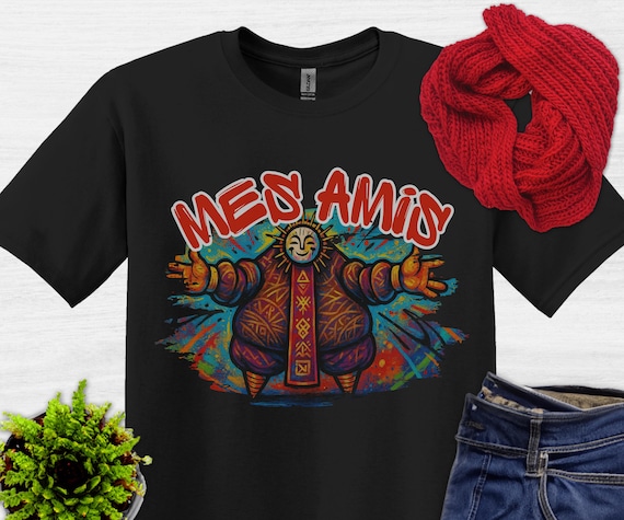 Esquie Mes Amis Expedition 33 Shirt With Graffiti Style Graphic