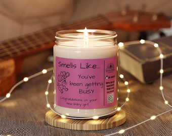 Funny Baby Shower Candle Gift for Baby sprinkle Funny Gift for Newborn Candle for Baby Shower Funny Gift for Pregnancy Announcement for Girl