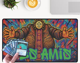 Esquie Expedition 33 MTG Playmat, Clair Obscur Desk Mat for Magic