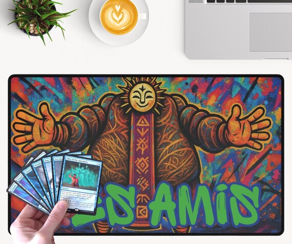 Esquie Expedition 33 MTG Playmat, Clair Obscur Desk Mat for Magic