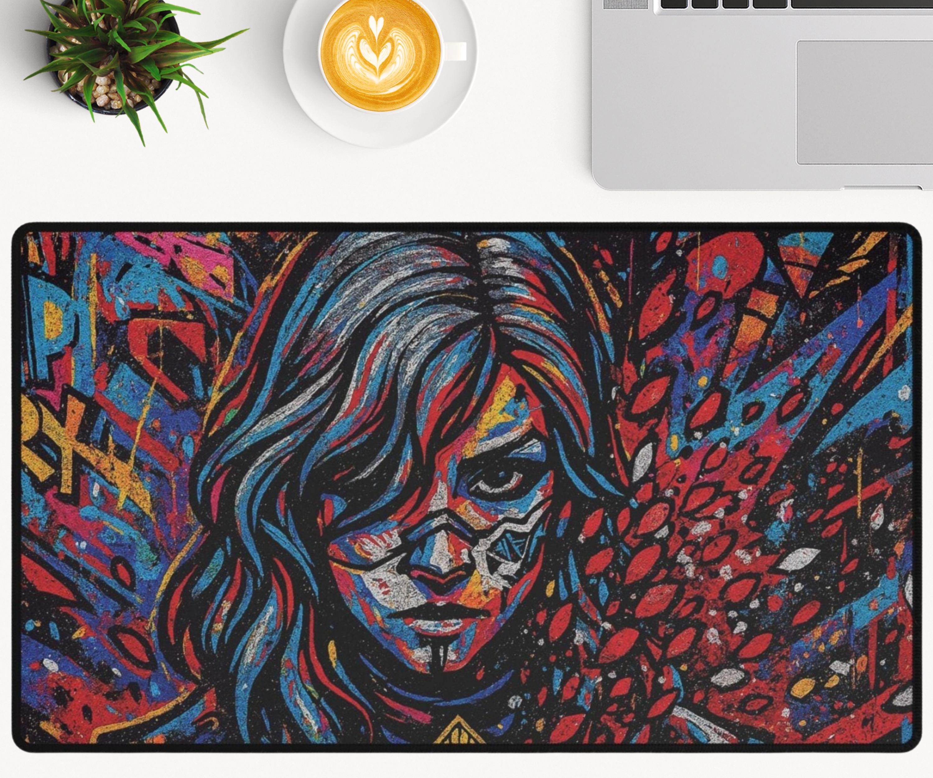 Expedition 33 MTG Playmat, Clair Obscur Desk Mat for Magic the