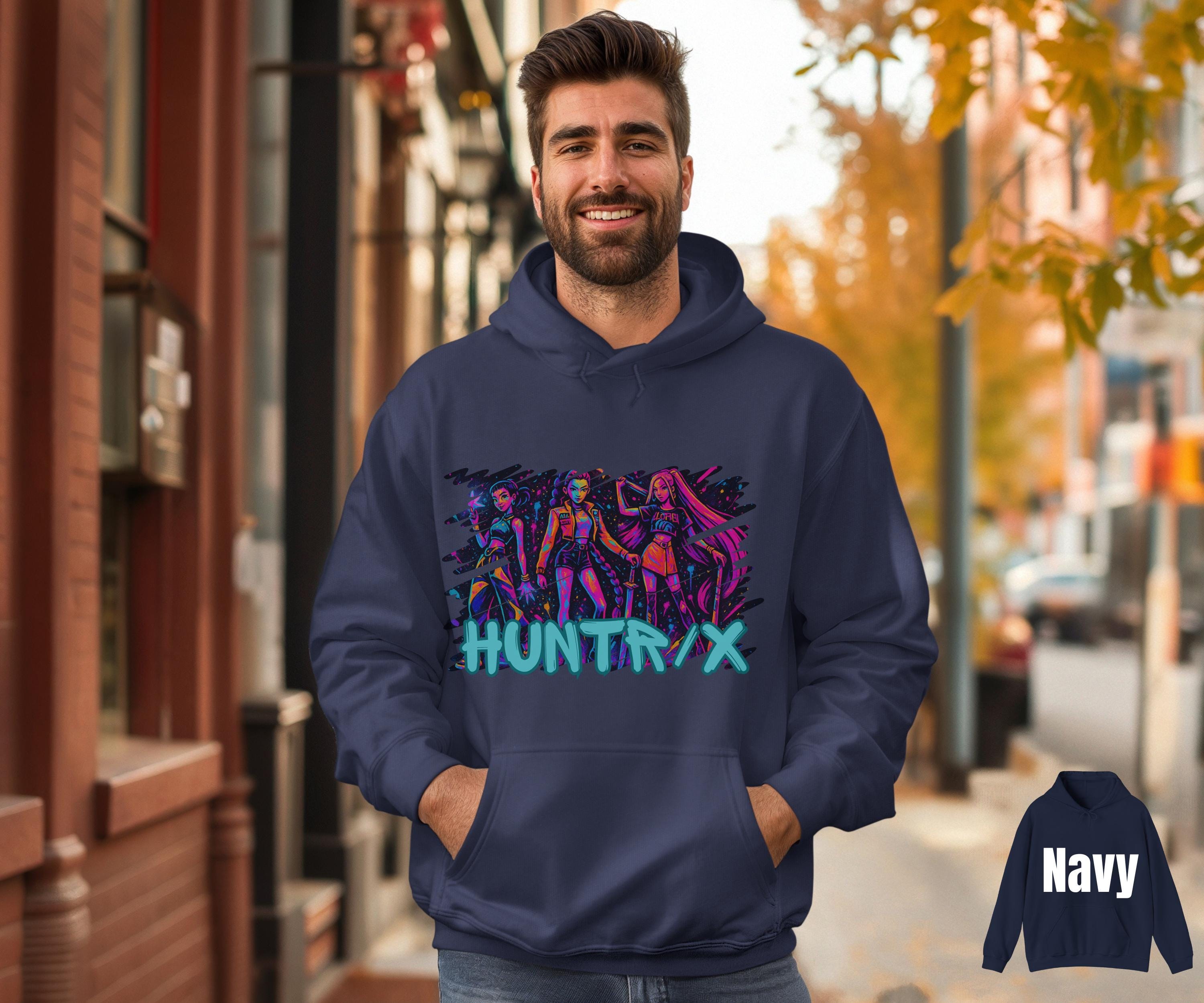 Graffiti Anime KPOP Demon Hunters Hoodie, Unisex Sweatshirt for