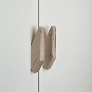Poignées de porte, poignées de tiroir, poignées d&#39;armoire, poignées de cuisine, poignées Ikea, poignée d&#39;armoire de cuisine, poignées en bois modernes