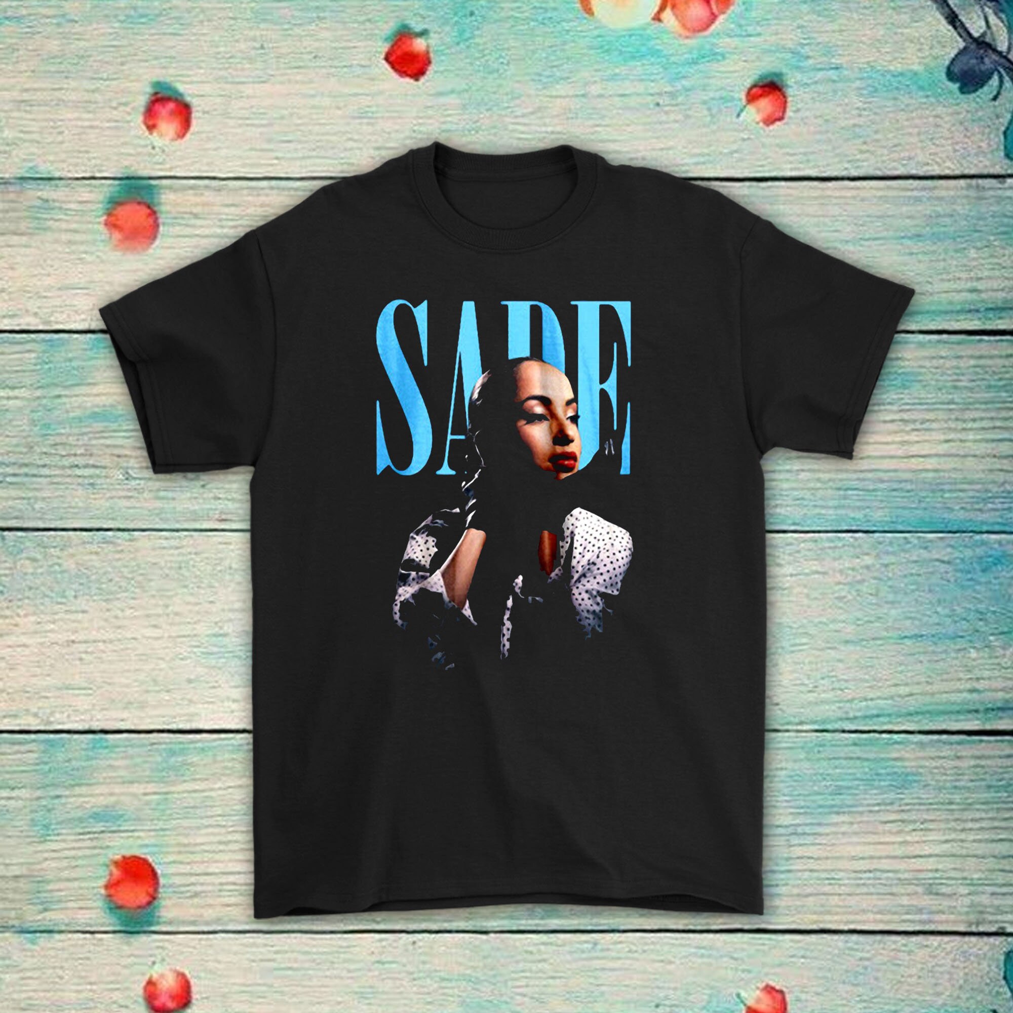 Discover Vintage Sade Diamond Singer Tour Concert T-Shirt