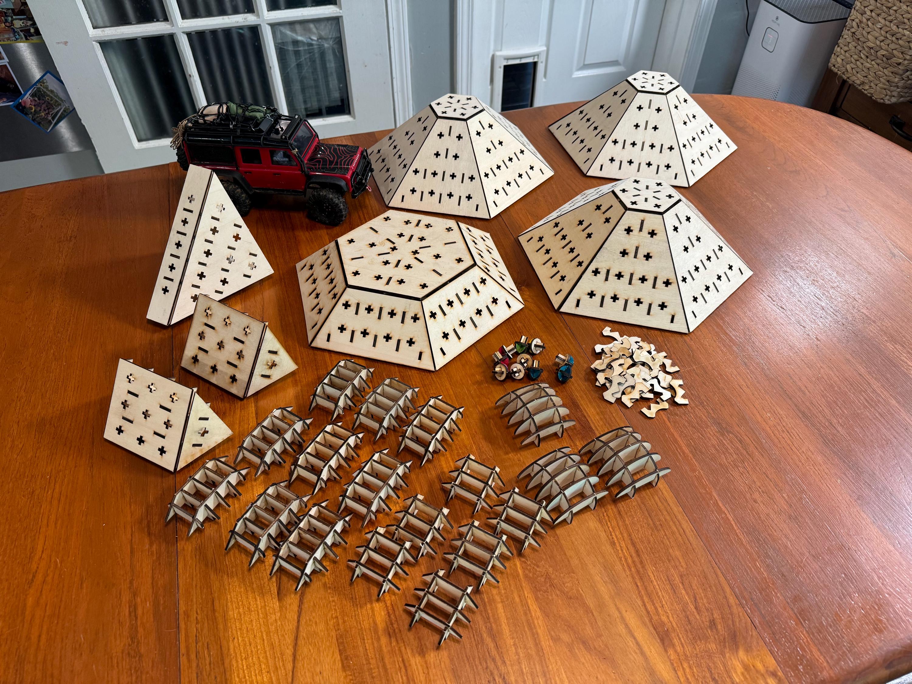 Modular Rc Tracks Modular RC Crawler Terrain 1/18 and 1/24 Scale 4 Hex Starter Kit - Etsy