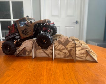 Modularny RC Crawler Terrain 1/18 i 1/24 skala Rama Twist Beta