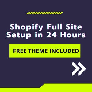 Shopify Store Setup in 24 Hours | Conversion-optimized Theme Included