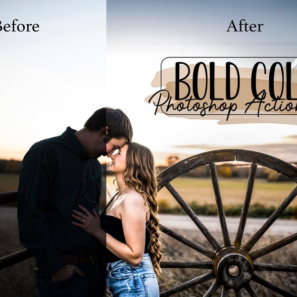 Bold Color Photoshop Actions