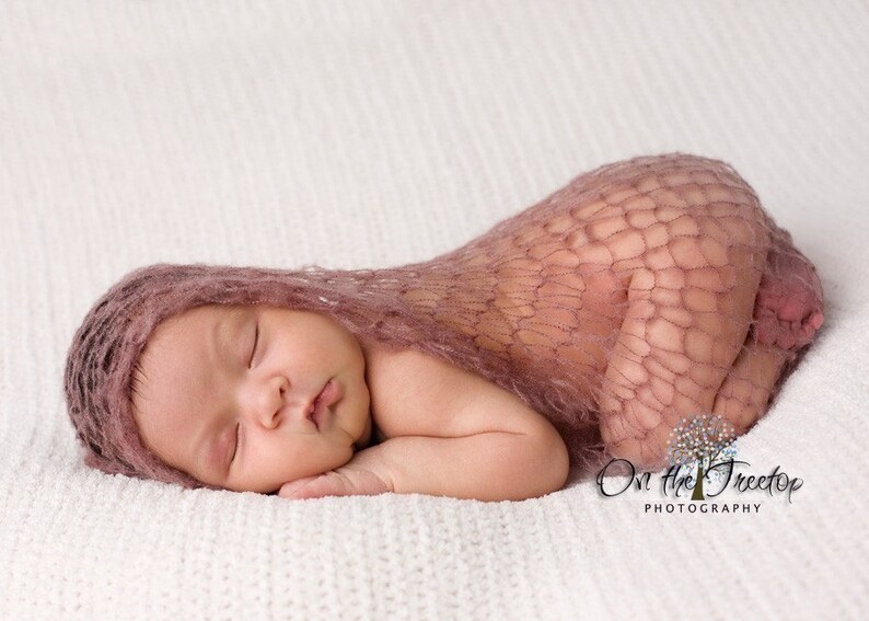 Brown Baby Wrap Photography Prop Newborn Wrap Custom Made Etsy