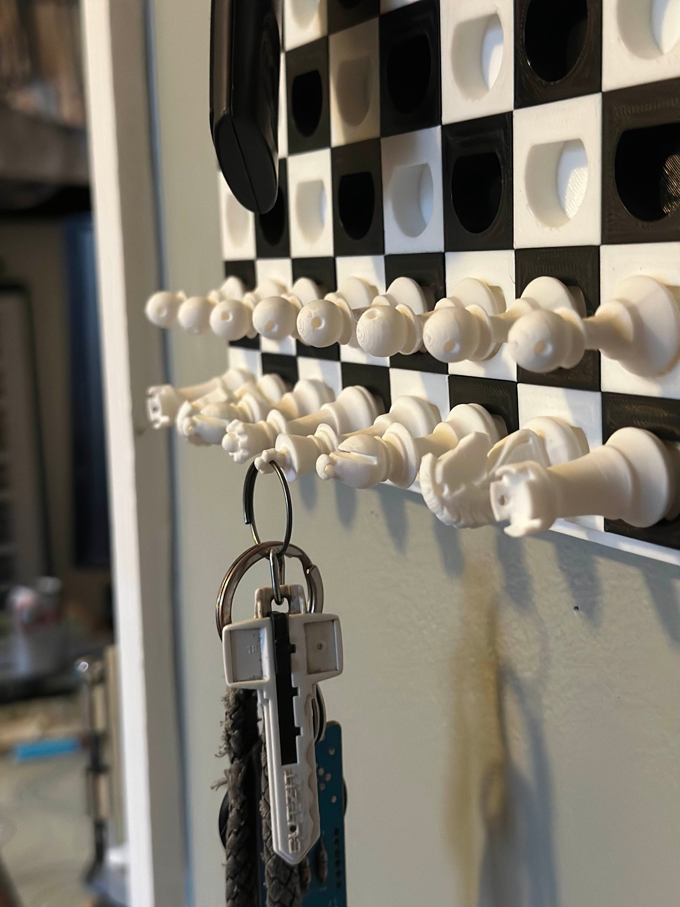 Chess Set Key Holder