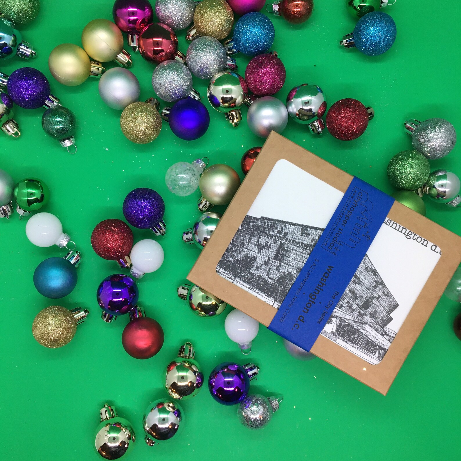 Washington DC Landmark Letterpress Card Set Washington DC Etsy