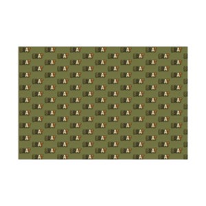 Multiple Green colored BRAT Gift Wrap Papers for Every Occasion, Fun Birthday, Holiday, Unique Presents, Party Decor, Creative Wrap Ideas