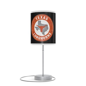 texas longhorns Lamp on a Stand, US|CA plug