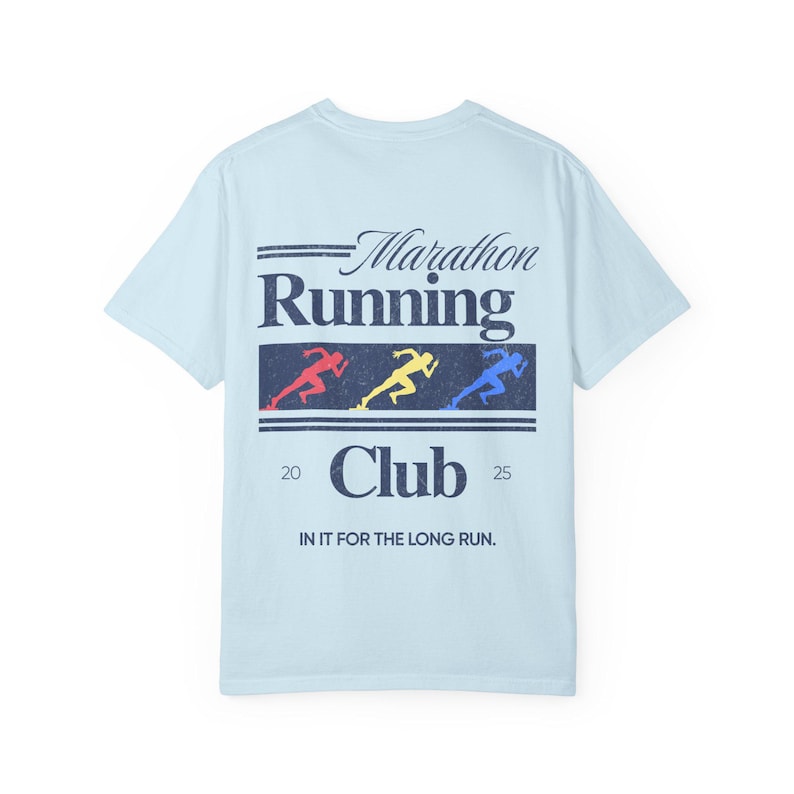 Camiseta del Club de Corredores de Maratón: Camiseta de maratón, colores cómodos imagen 7