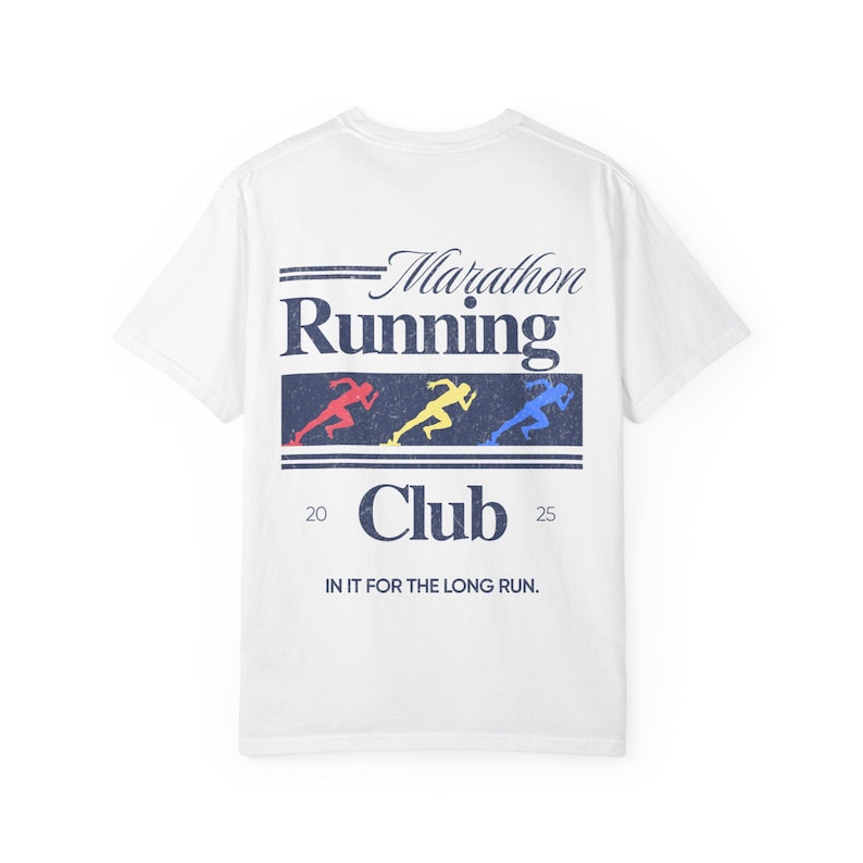 Camiseta del Club de Corredores de Maratón: Camiseta de maratón, colores cómodos imagen 3