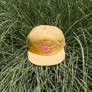 Gorra de surf personalizada: gorra con texto o logotipo personalizado - Gorra de playa de nailon reciclado - Gorra de surf personalizada imagen 2