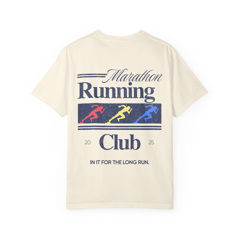 Camiseta del Club de Corredores de Maratón: Camiseta de maratón, colores cómodos imagen 4