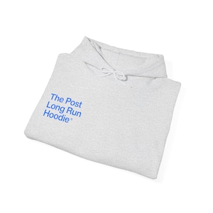 Running Hoodie Post Long Run Hoodie Hoodie for Runners Post Marathon Sweatshirt Gift for marathon runner Funny gift for runner Run Hoodie image 9