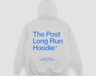 Running Hoodie Post Long Run Hoodie Hoodie for Runners Post Marathon Sweatshirt Gift for marathon runner Funny gift for runner Run Hoodie