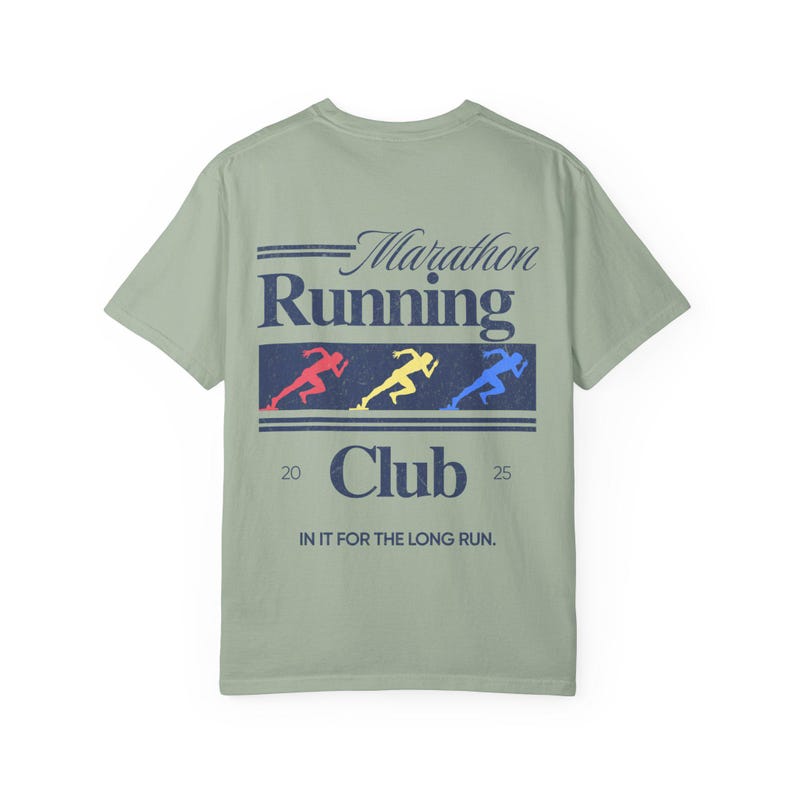 Camiseta del Club de Corredores de Maratón: Camiseta de maratón, colores cómodos imagen 6